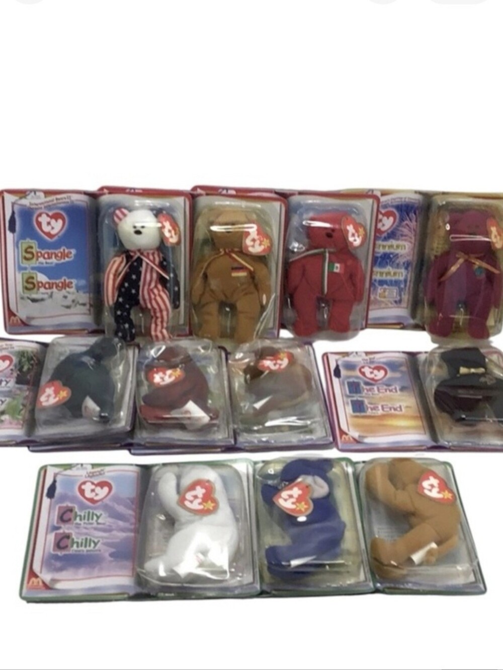 💚 McDonald's 2000 TY Teenie Beanie Babies Complete Set - New in Package
